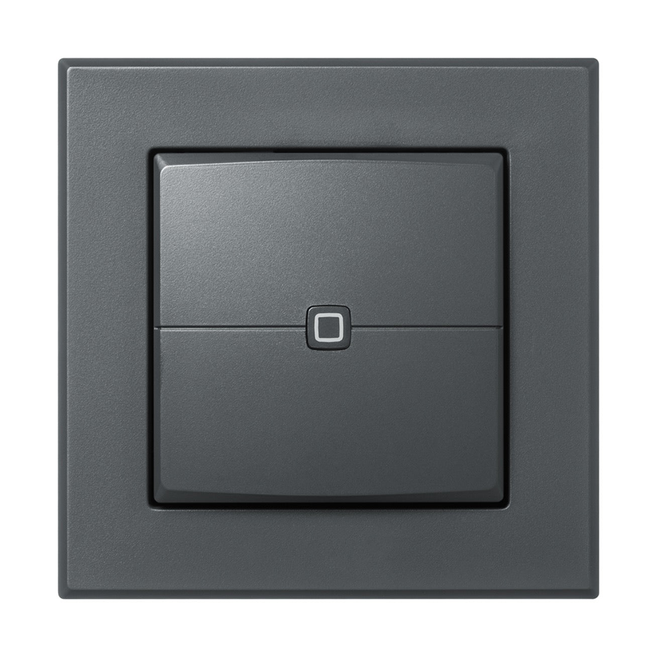 Homematic IP Wandtaster 2-fach anthrazit